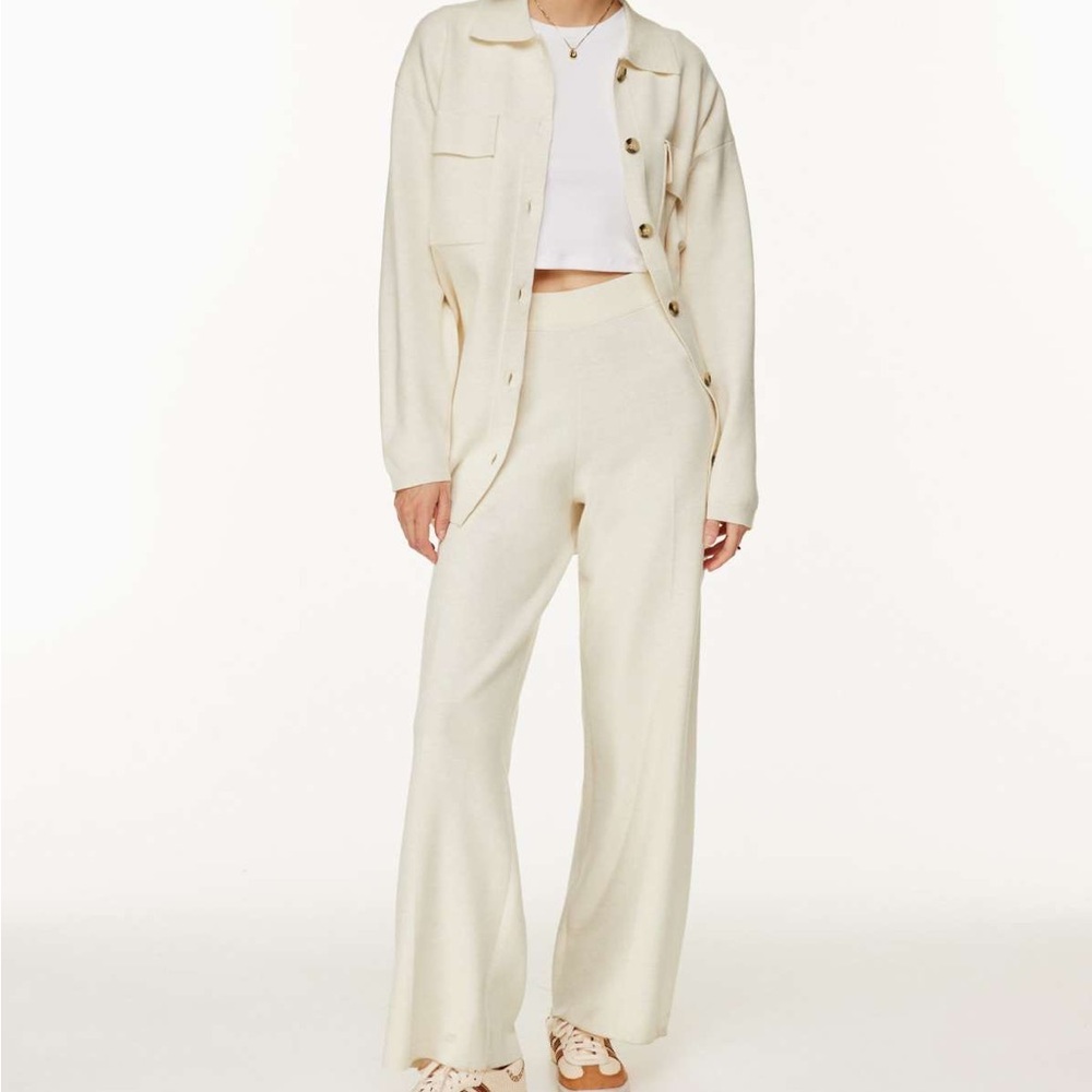 Aritzia Wilfred Free Ronnie Sweater Heather Birch!